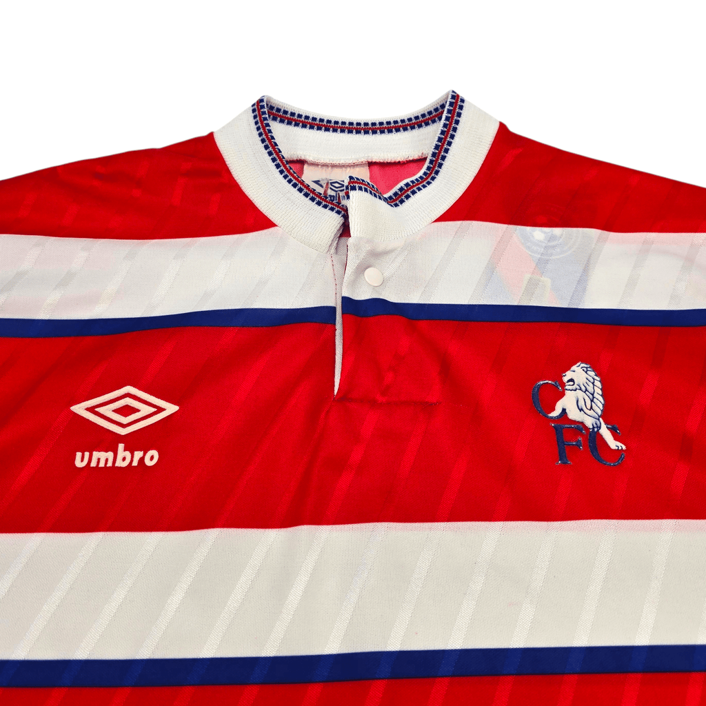 1988/90 Chelsea Away Football Shirt (M) Umbro – Football Finery