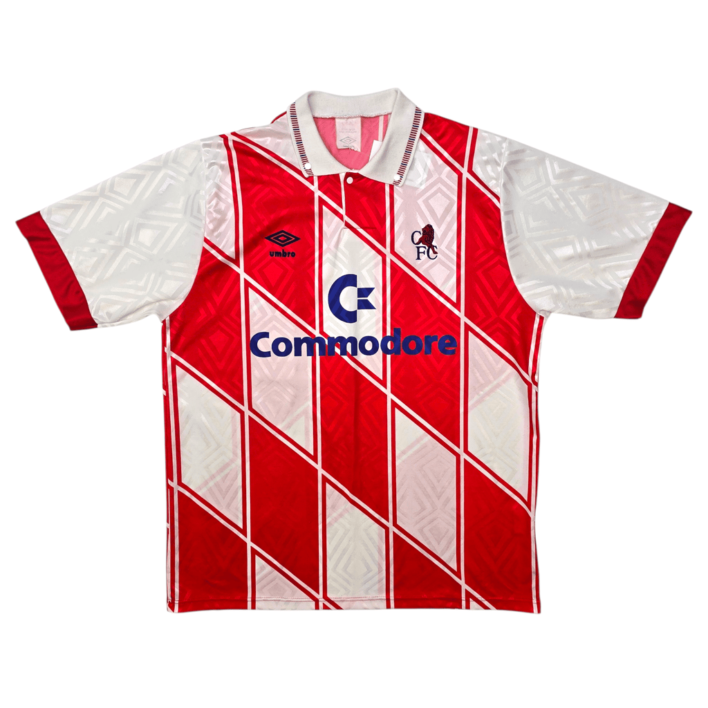 1990/92 Chelsea Away Football Shirt (L) Umbro – Football Finery