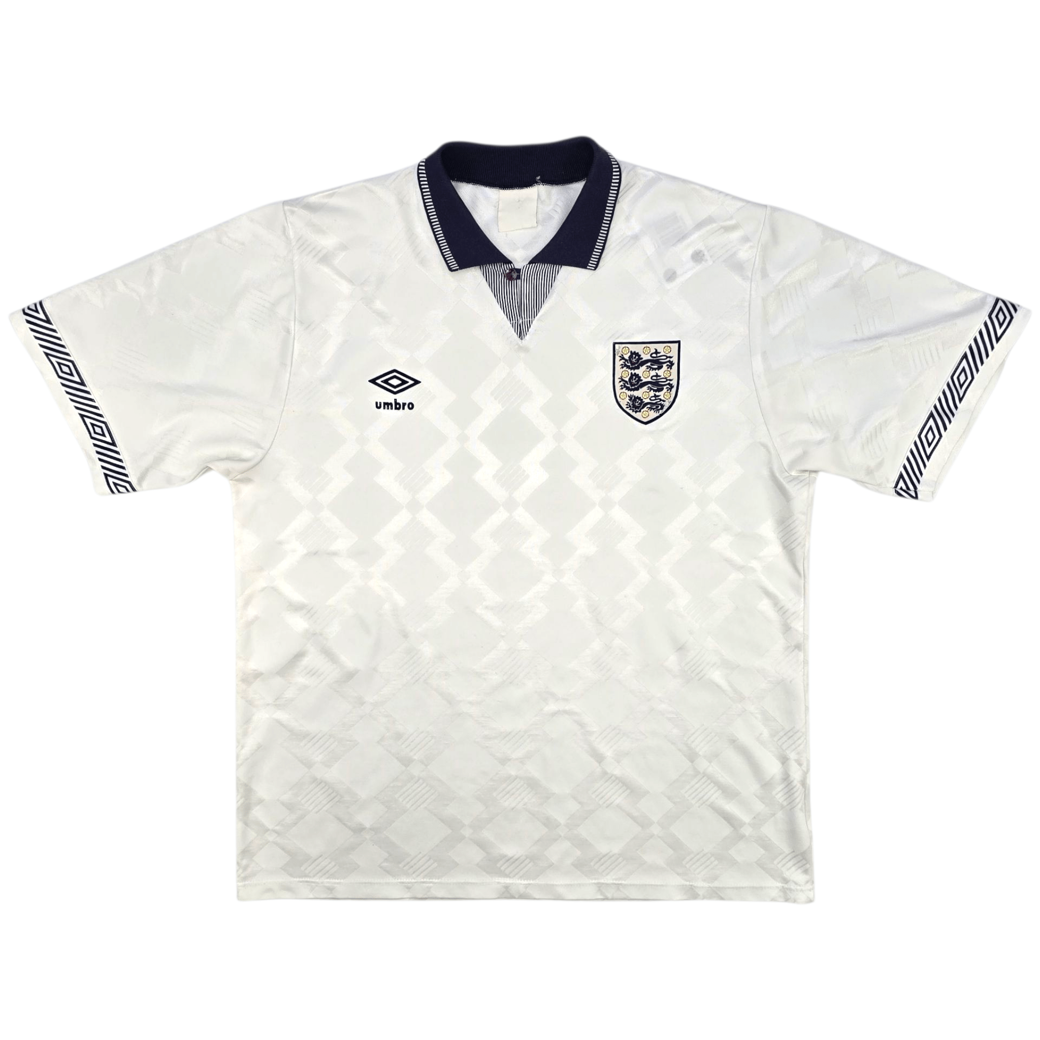 1990/92 England Home Football Shirt (XL) Umbro – Football Finery