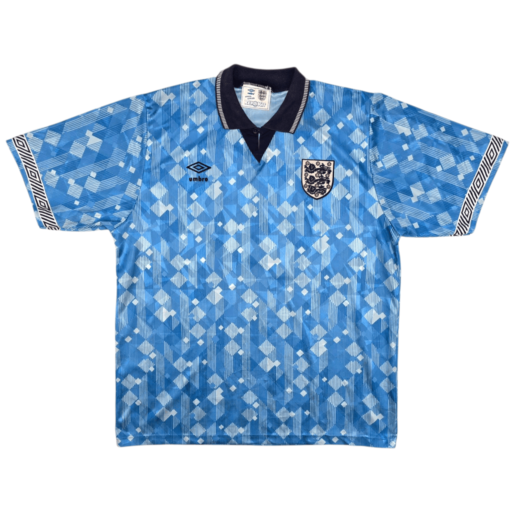 1990/92 England Third Football Shirt (XL) Umbro – Football Finery