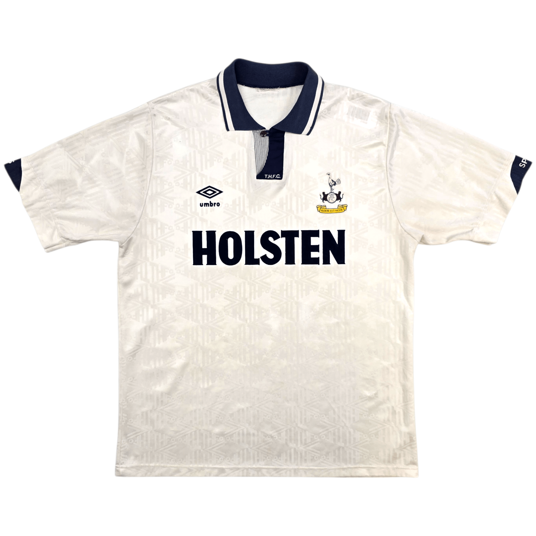 1991/93 Tottenham Hotspur Home Football Shirt (XL) Umbro