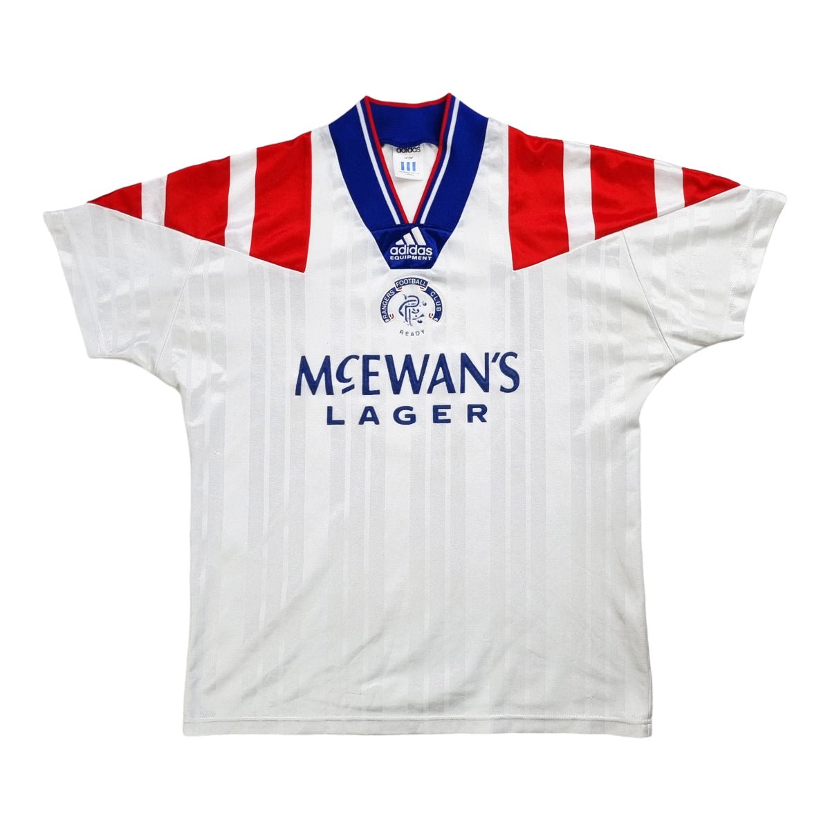 1992 94 Glasgow Rangers Away Football Shirt S Adidas – Football Finery
