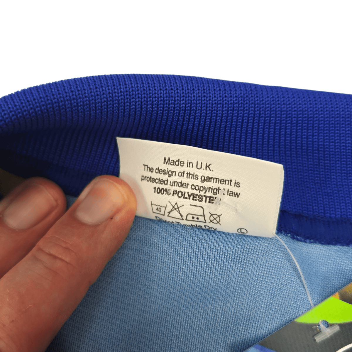 1993/95 Leeds United Away Football Shirt (M) Asics 11 Speed - Football Finery - FF301924