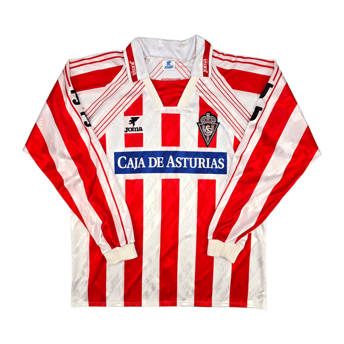 1994/95 Sporting Gijon Home Football Shirt (XL) Joma - Football Finery - FF302799