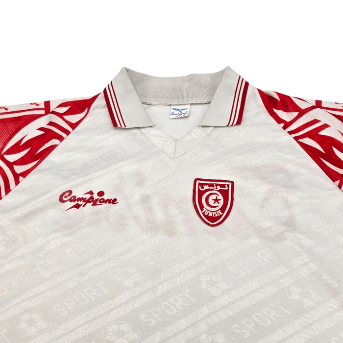 1994/96 Tunisia Home Football Shirt (L) Campione (Rothman Cup) - Football Finery - FF301002
