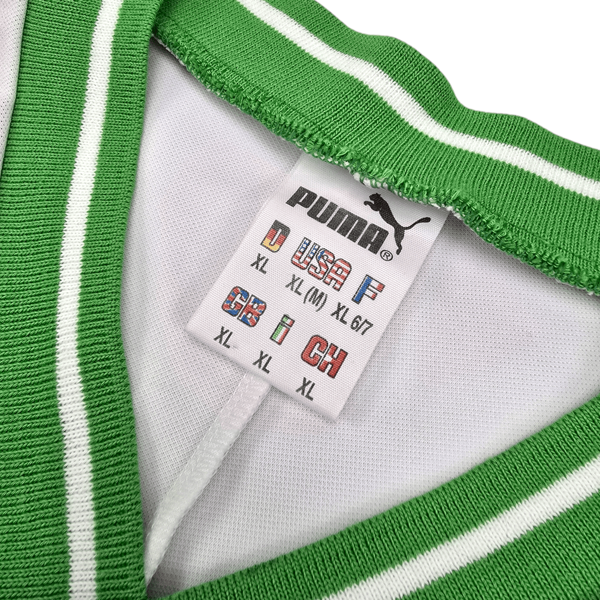 1995/96 Bulgaria Home Football Shirt (XL) Puma - Football Finery - FF300686