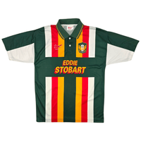 1995/97 Carlisle United Away Football Shirt (L) Red Fox - Football Finery - FF302170