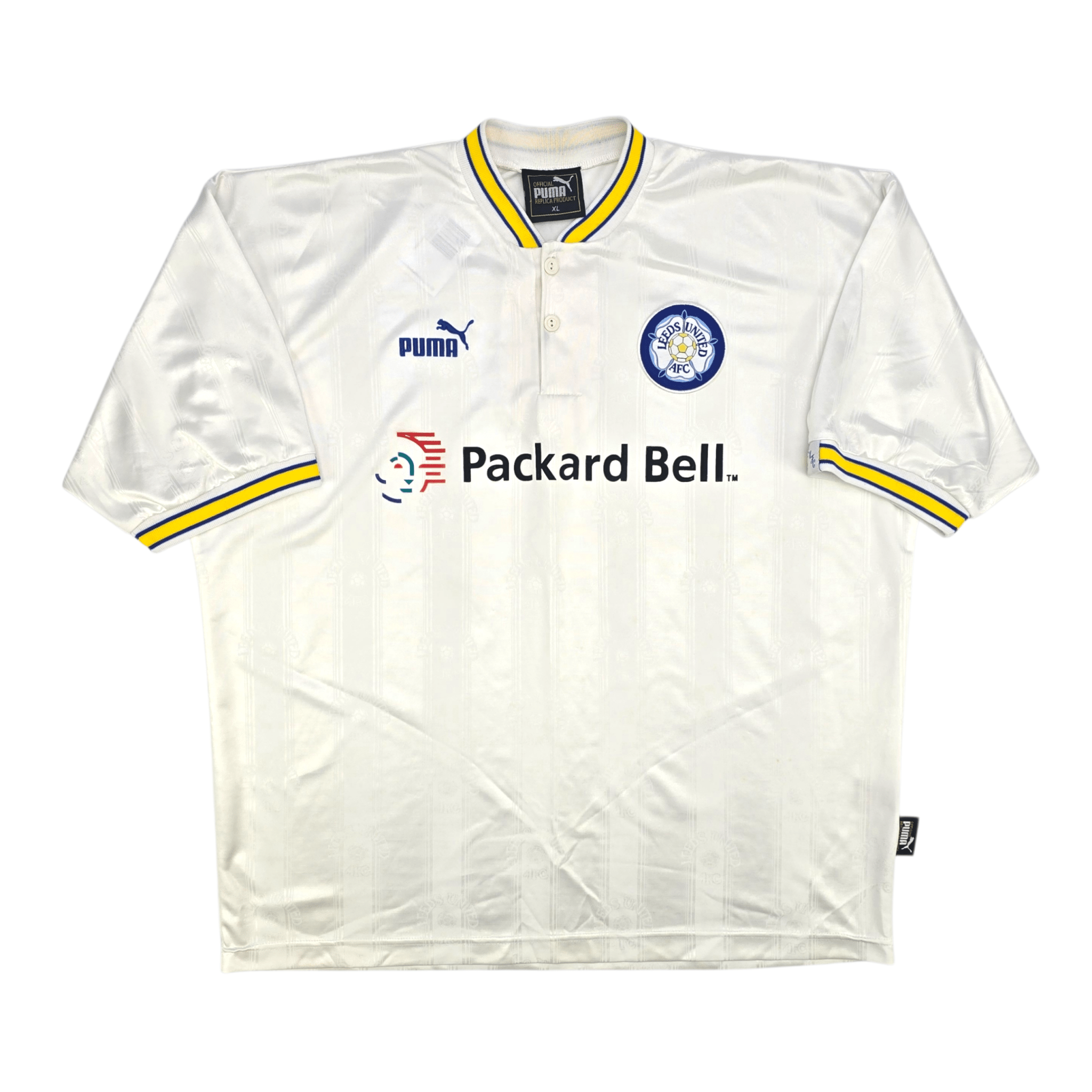 1996/98 Leeds United Home Football Shirt (XL) Puma – Football Finery
