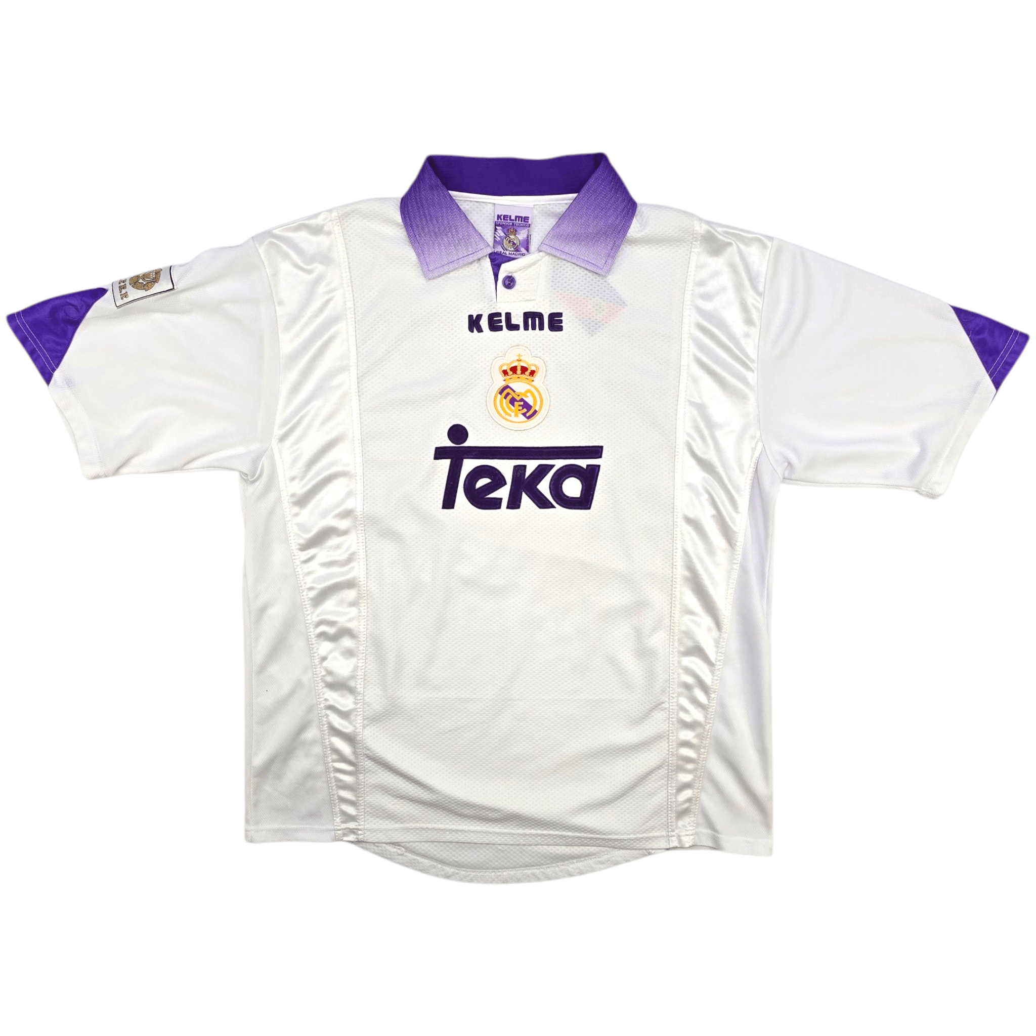 1997/98 Real Madrid Home Football Shirt (XL) Kelme – Football Finery