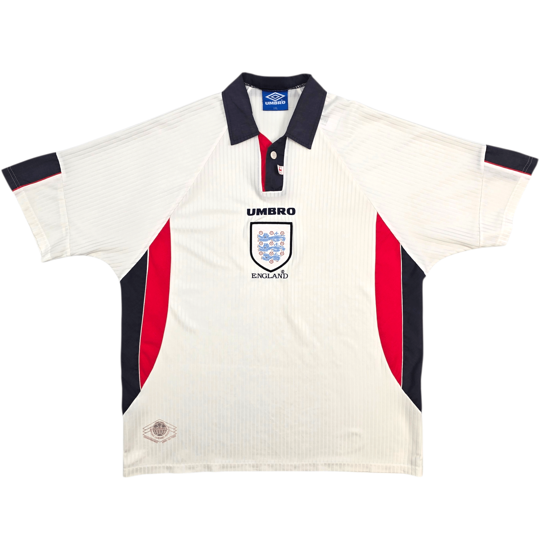 1997/99 England Home Football Shirt (2XL) Umbro – Football Finery
