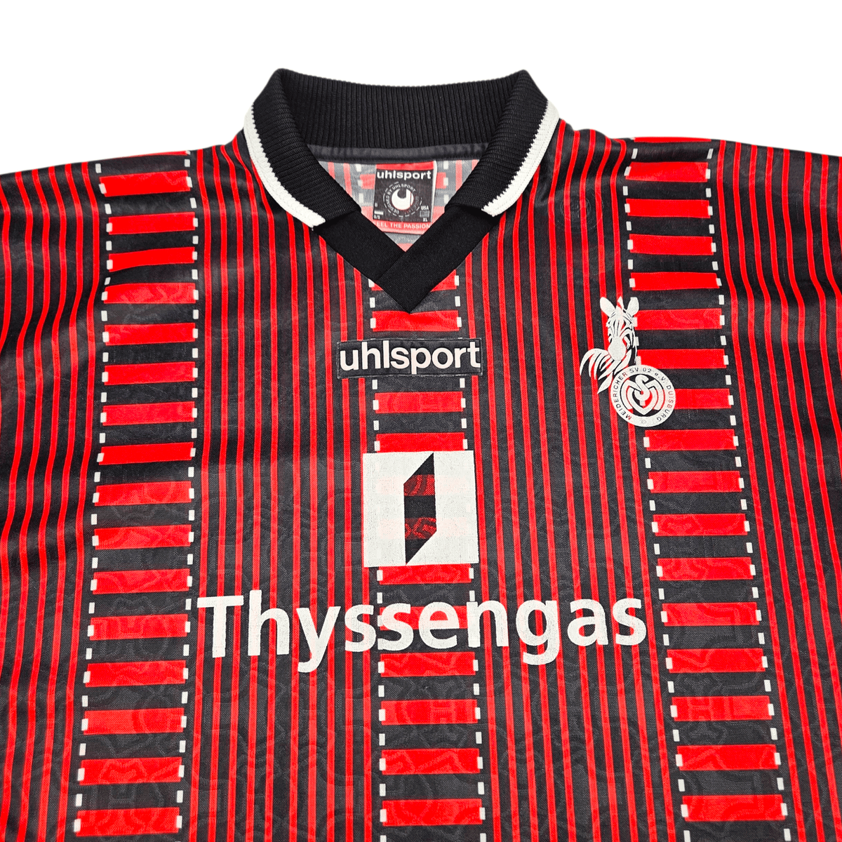 1999/00 Duisburg Away Football Shirt (XL) Uhlsport - Football Finery - FF301402