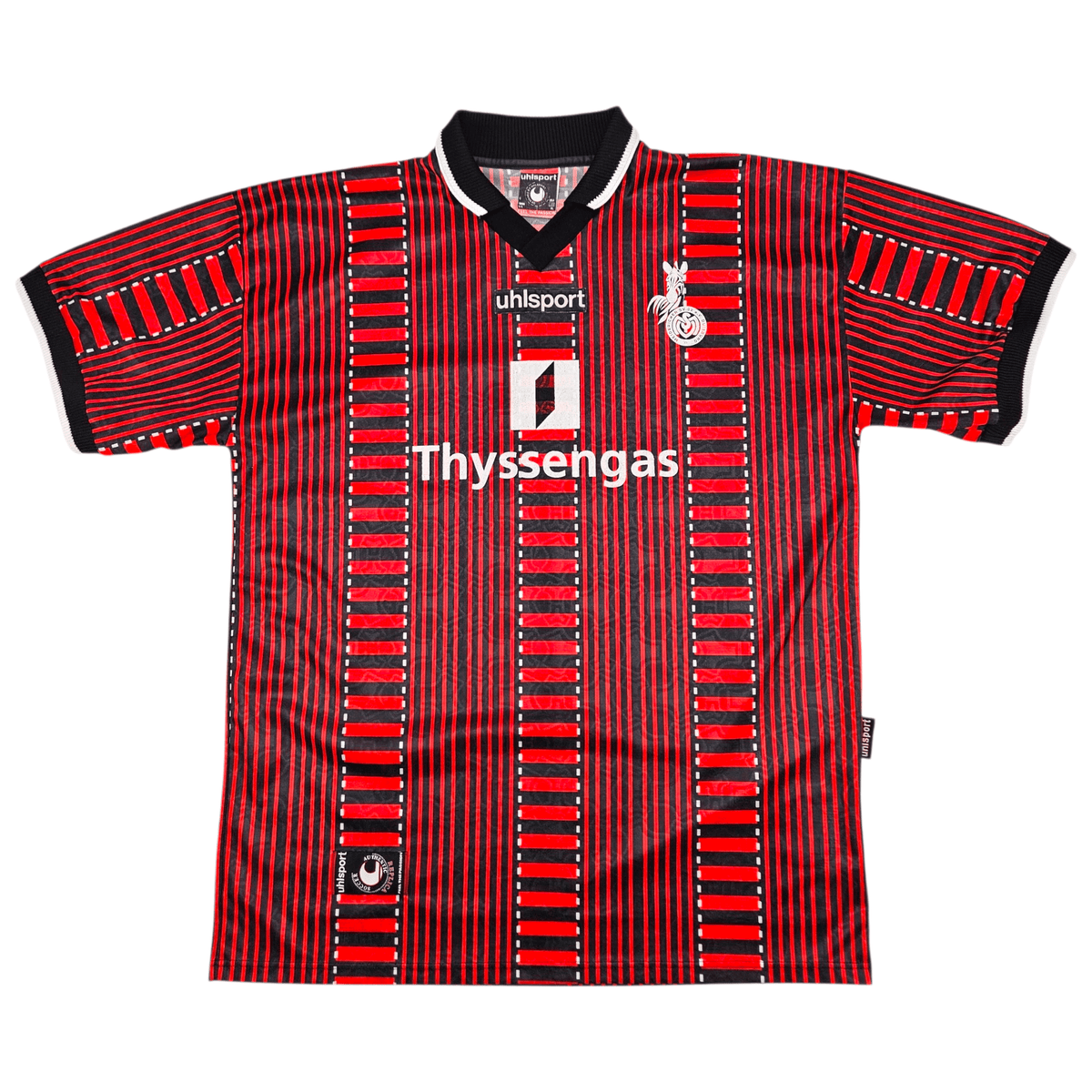 1999/00 Duisburg Away Football Shirt (XL) Uhlsport - Football Finery - FF301402