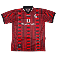 1999/00 Duisburg Away Football Shirt (XL) Uhlsport - Football Finery - FF301402