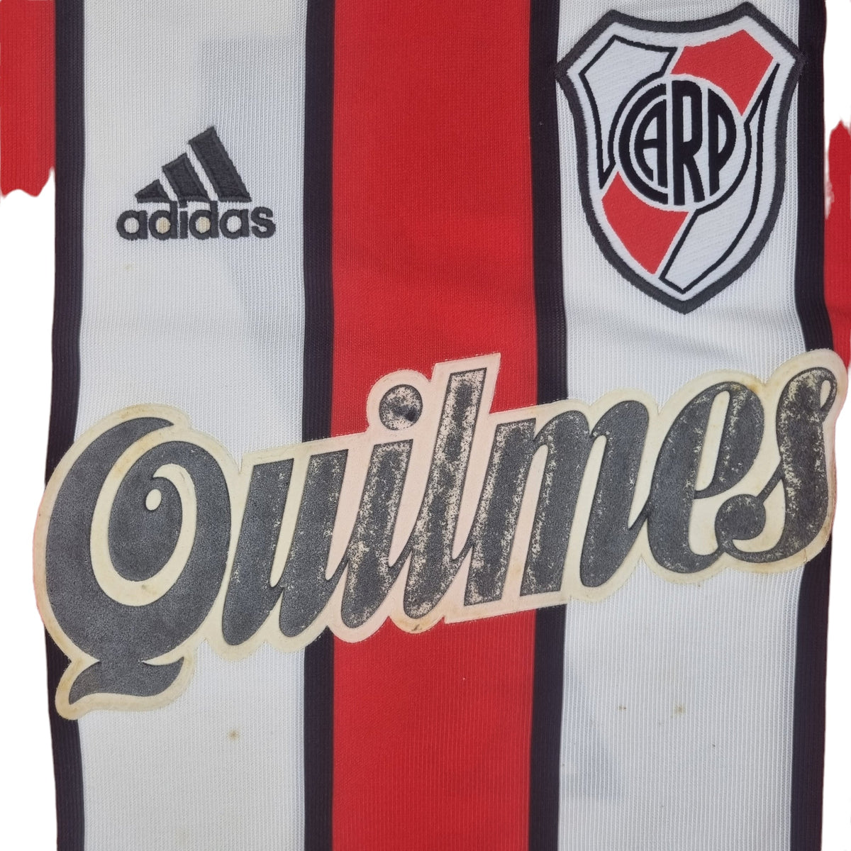 2001/02 River Plate Away Football Shirt (M) Adidas #7 Saviola - Football Finery - FF202577