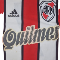 2001/02 River Plate Away Football Shirt (M) Adidas #7 Saviola - Football Finery - FF202577