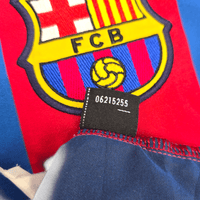 2004/05 Barcelona Home Football Shirt (L) Nike 30 Messi - Football Finery - FF302550