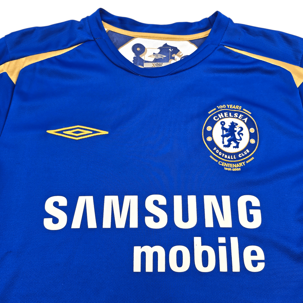 2005/07 Chelsea Home Football Shirt (M) Umbro #8 Lampard