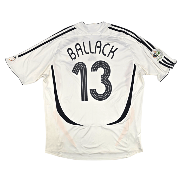 2006/08 Germany Home Football Shirt (2XL) Adidas 13 Ballack - Football Finery - FF302501