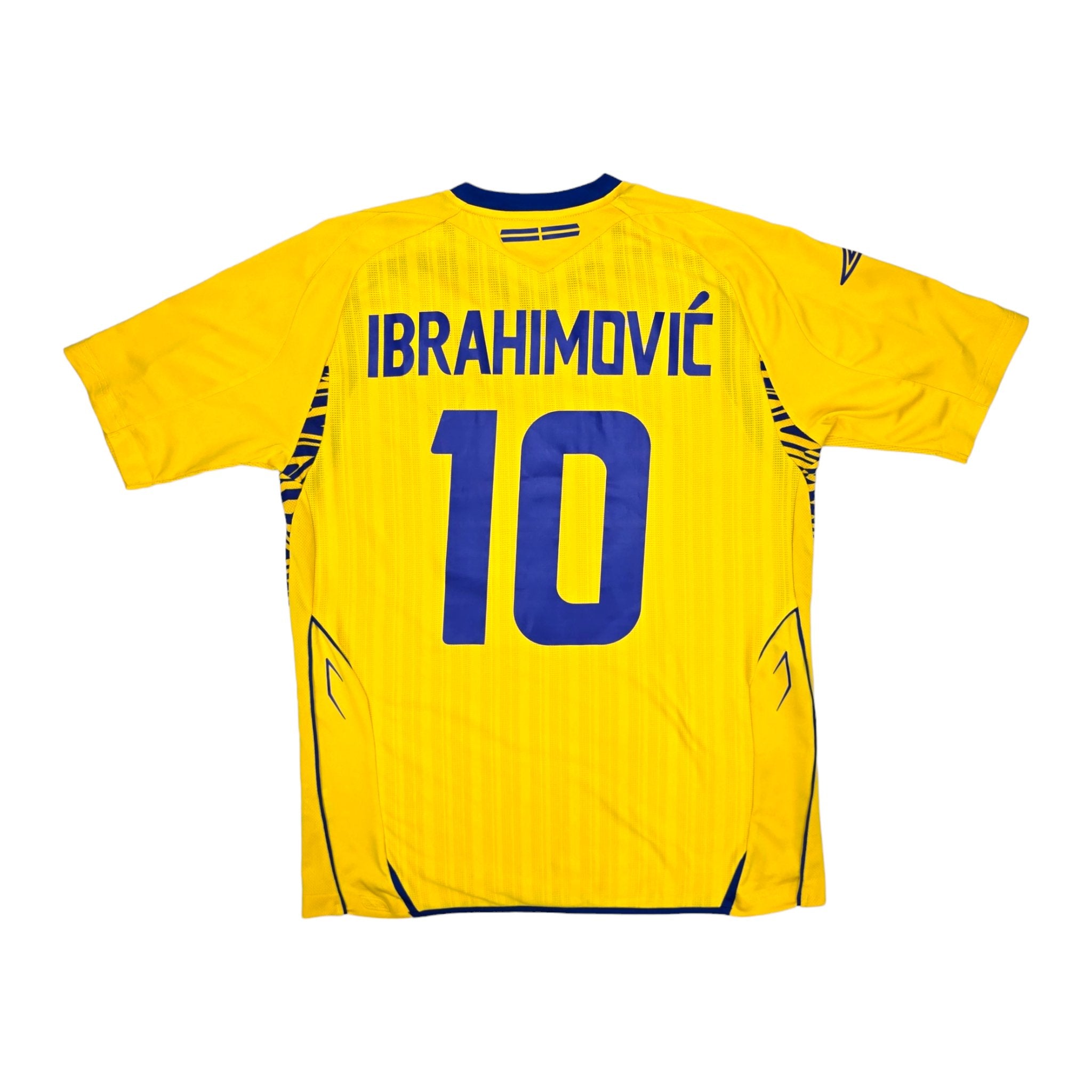 2008 09 Sweden Home Football Shirt L Umbro 10 Ibrahimovic