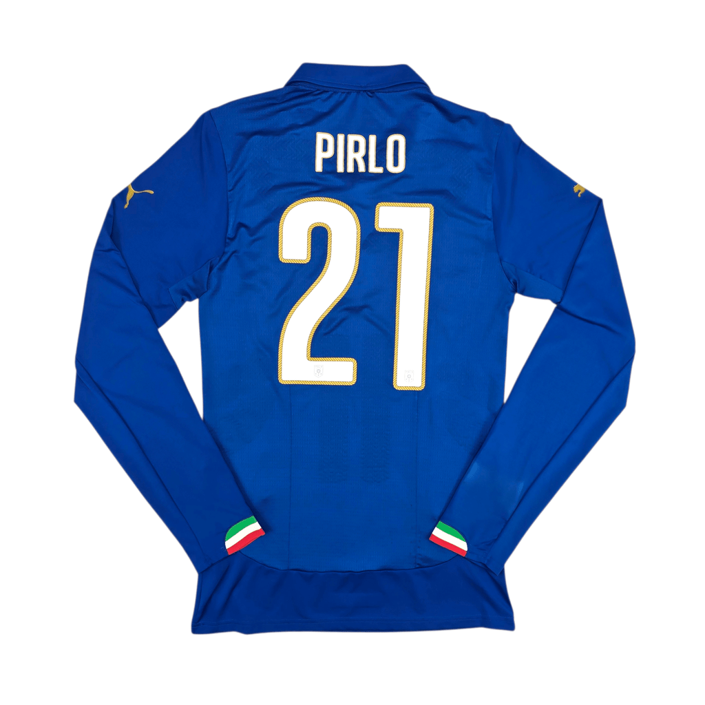 2014/15 Italy Home Football Shirt (L) Puma #21 Pirlo – Football Finery