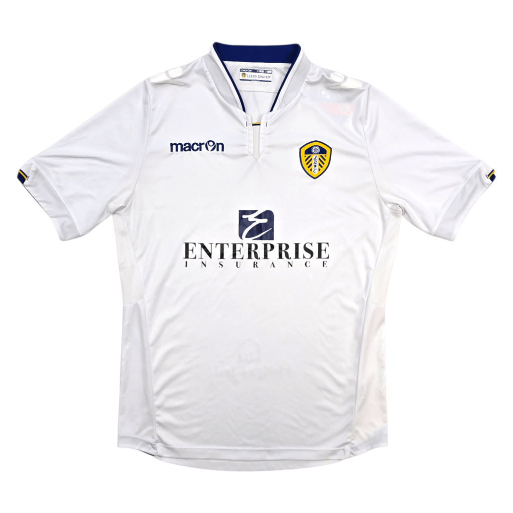 2014/15 Leeds United Home Football Shirt (L) Macron – Football Finery