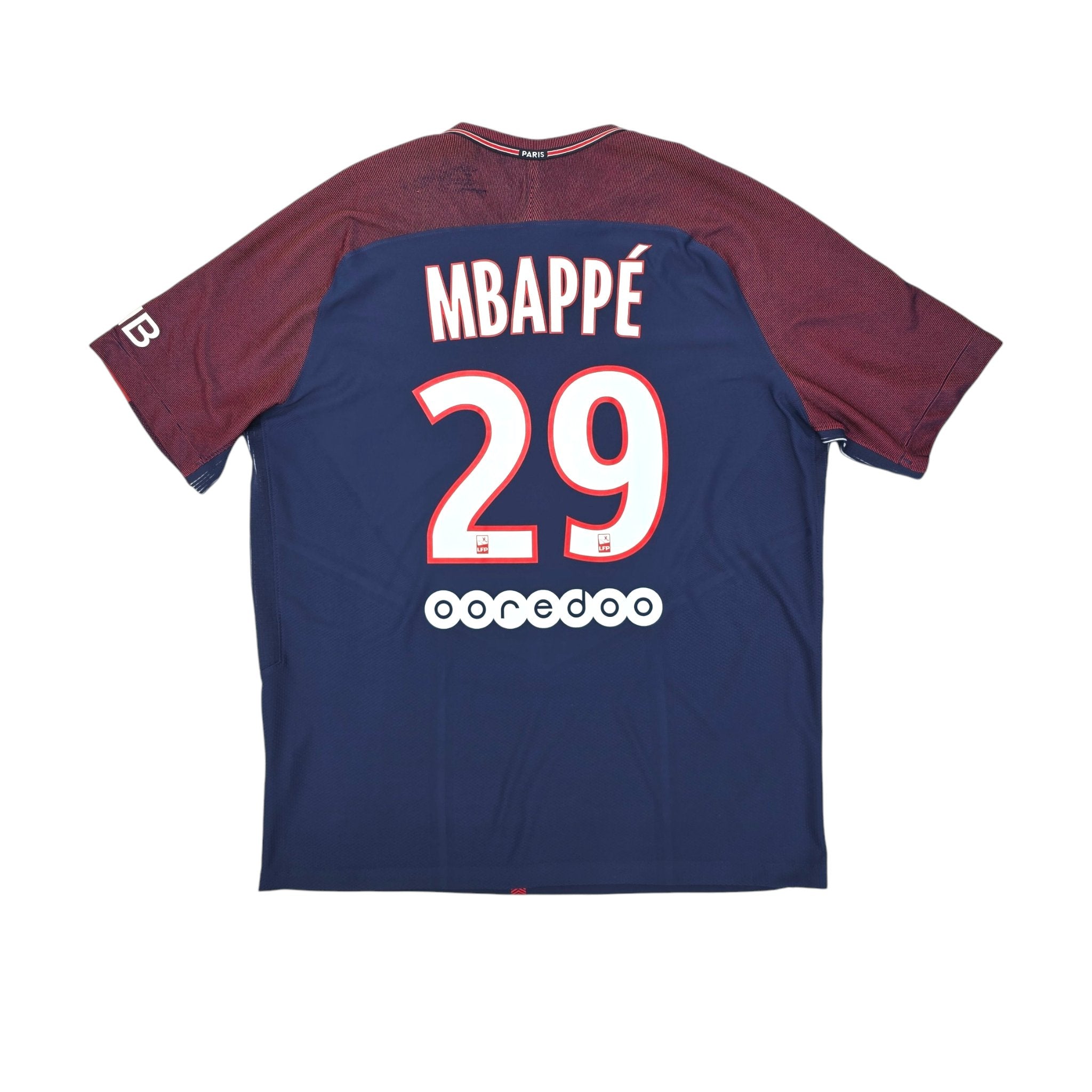 2017 18 PSG Home Shirt XL Nike Mbappé Player Version – Football Finery
