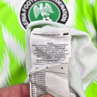 2018/20 Nigeria Home Football Shirt (M) Nike 18 Iwobi - Football Finery - FF300769