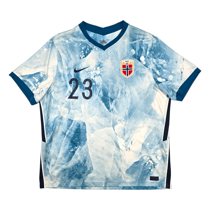 2021/22 Norway Away Football Shirt (2XL) Nike 23 Haaland - Football Finery - FF300427