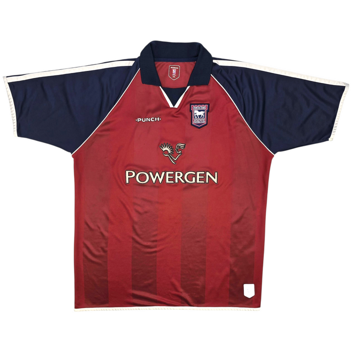 2003/04 Ipswich Town Away Football Shirt (2XL) Punch