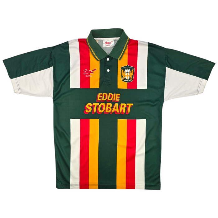 1995/97 Carlisle United Away Football Shirt (L) Red Fox