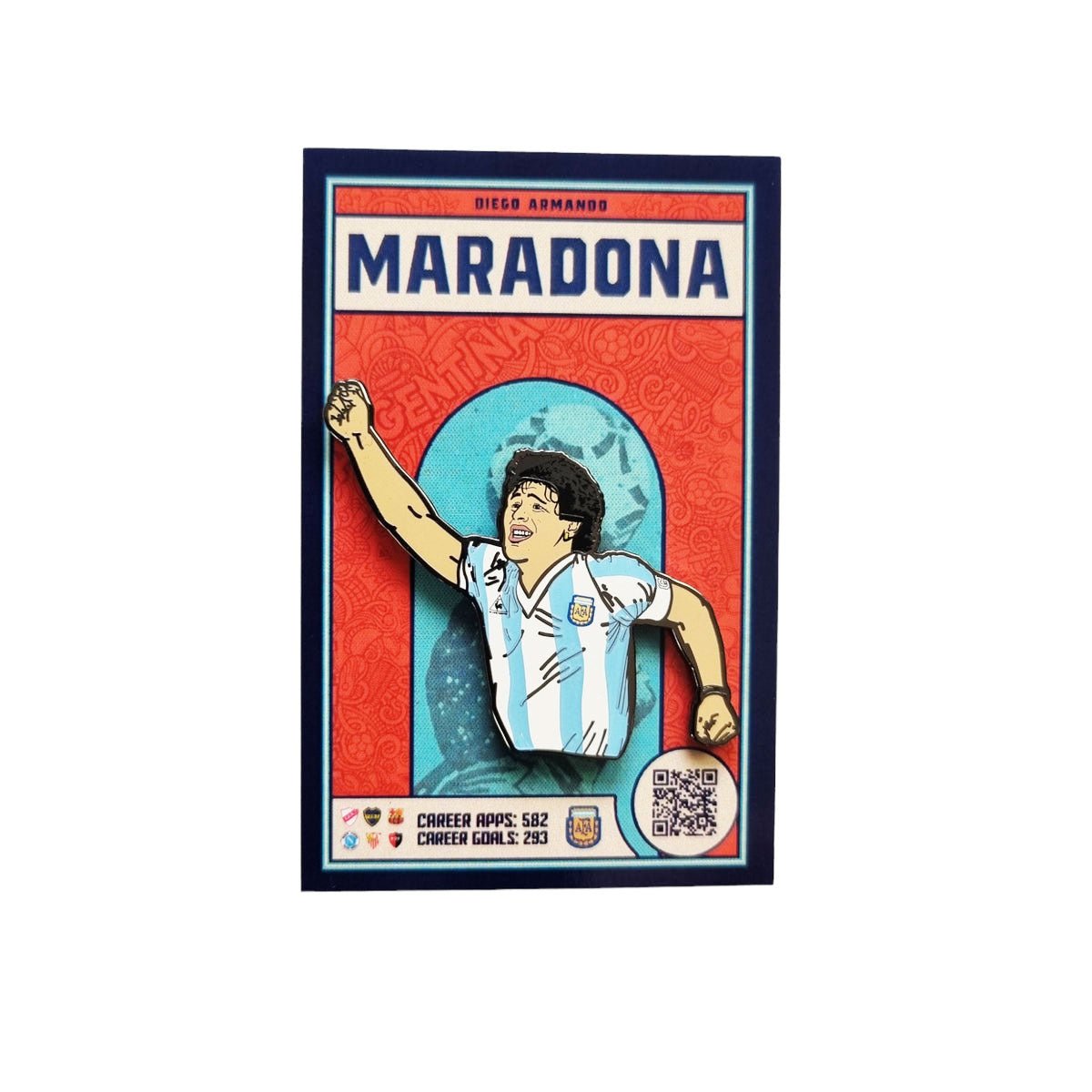 Diego Maradona il Libro del Calcio 85-86 Gomme et Pins Etat Neuf