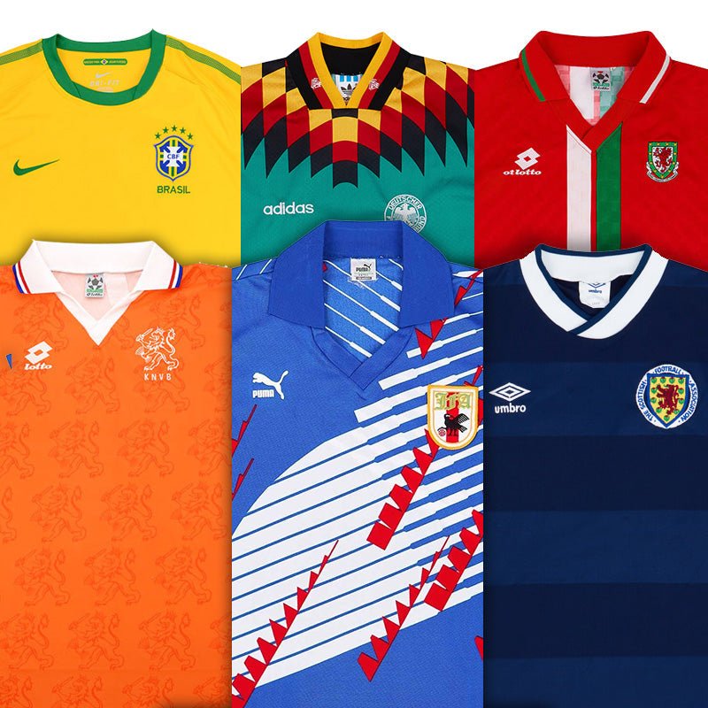 All - International - Football Finery  | Authentic Vintage Classic Retro Football Shirts