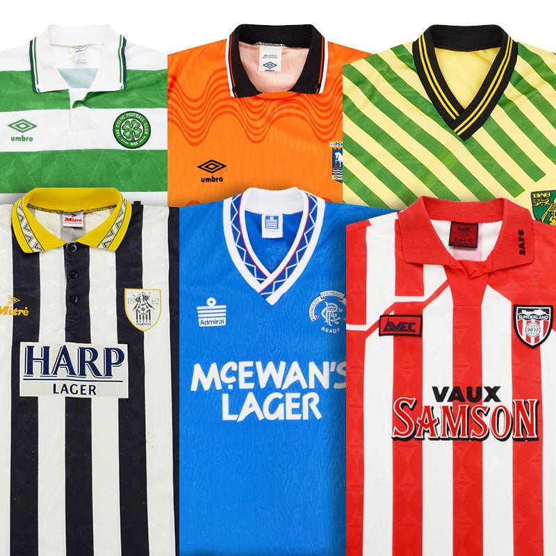 All - UK & Ireland Clubs - Football Finery  | Authentic Vintage Classic Retro Football Shirts