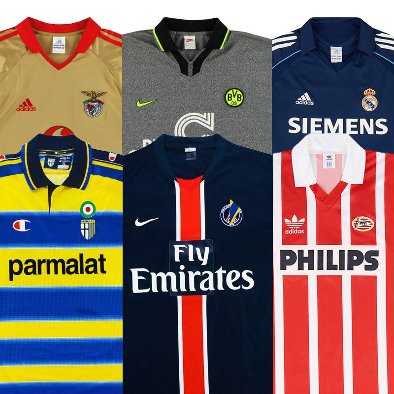 Clubs - European - Football Finery  | Authentic Vintage Classic Retro Football Shirts