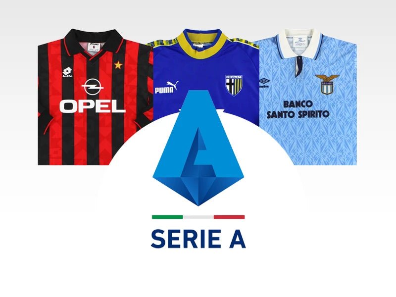 League - Italian - Football Finery  | Authentic Vintage Classic Retro Football Shirts
