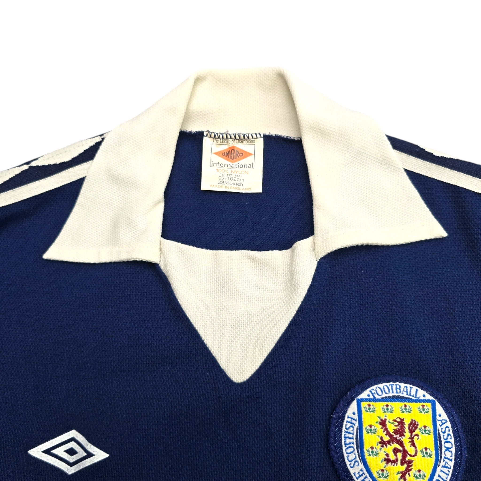 1976 79 Scotland Home Football Shirt M Umbro – Football Finery 1976 79 Scotland Home Football Shirt M Umbro – Football Finery