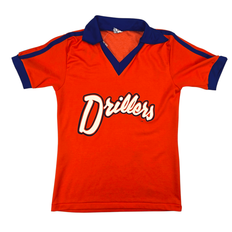 1979/81 Edmonton Drillers Home Football Shirt (M) Admiral - Football Finery - FF302254