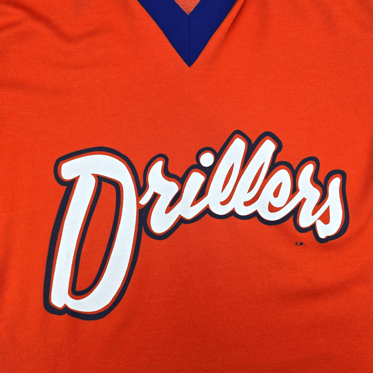 1979/81 Edmonton Drillers Home Football Shirt (M) Admiral - Football Finery - FF302254