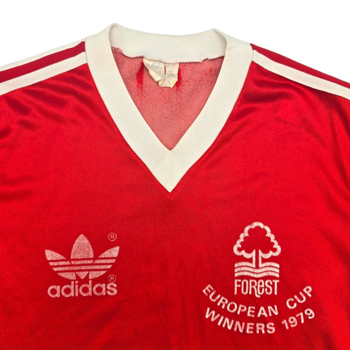 1980/81 Nottingham Forest Home Football Shirt (XS) Adidas (European Cup Winners 1979) - Football Finery - FF204039