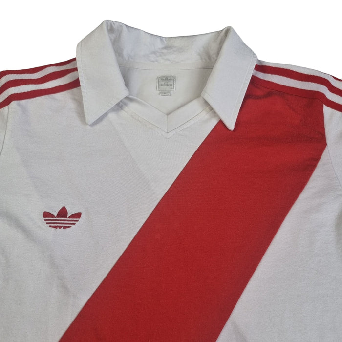 1980/83 River Plate (M) Home Football Shirt Adidas Originals - Football Finery - FF202607