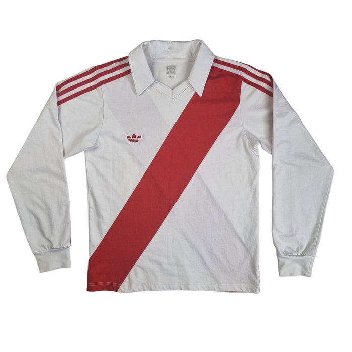 1980/83 River Plate (M) Home Football Shirt Adidas Originals - Football Finery - FF202607