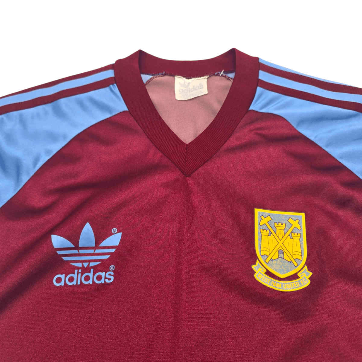 1980/83 West Ham United Home Football Shirt (M) Adidas - Football Finery - FF303002