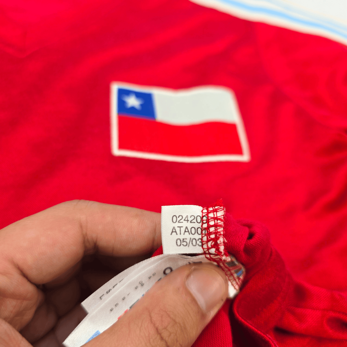 1980s Chile Home Football Shirt (S) Adidas Originals 10 - Football Finery - FF302980