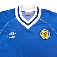 1981/82 Scotland Training Top (L) Umbro (Updated Umbro Template) - Football Finery - FF302258