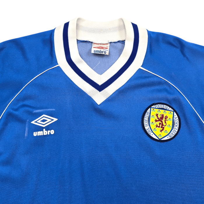 1981/82 Scotland Training Top (L) Umbro (Updated Umbro Template) - Football Finery - FF302258