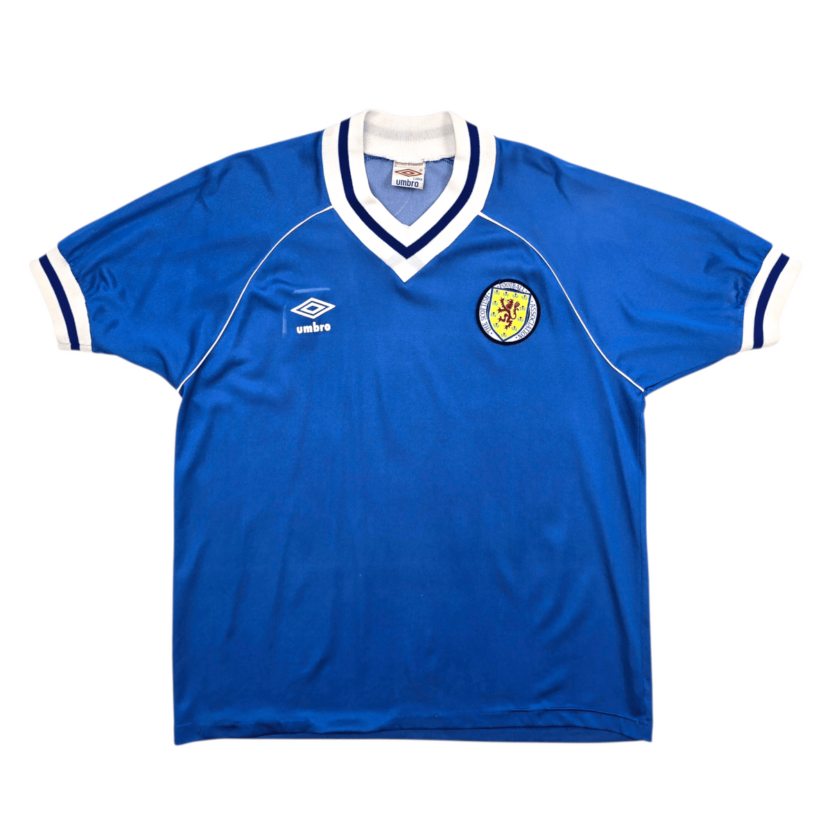 1981/82 Scotland Training Top (L) Umbro (Updated Umbro Template) - Football Finery - FF302258
