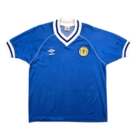 1981/82 Scotland Training Top (L) Umbro (Updated Umbro Template) - Football Finery - FF302258
