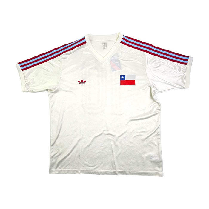 1982/83 Chile Away Football Shirt (XL) Adidas Originals # 10 (Caszely) - Football Finery - FF202700