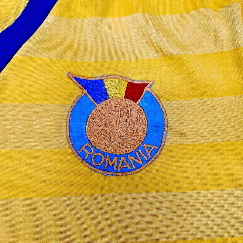 1984/85 Romania Home Football Shirt (M) Adidas - Football Finery - FF203958