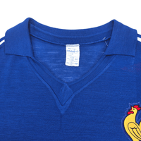 1984/86 France Home Football Shirt (M) Adidas - Football Finery - FF300102